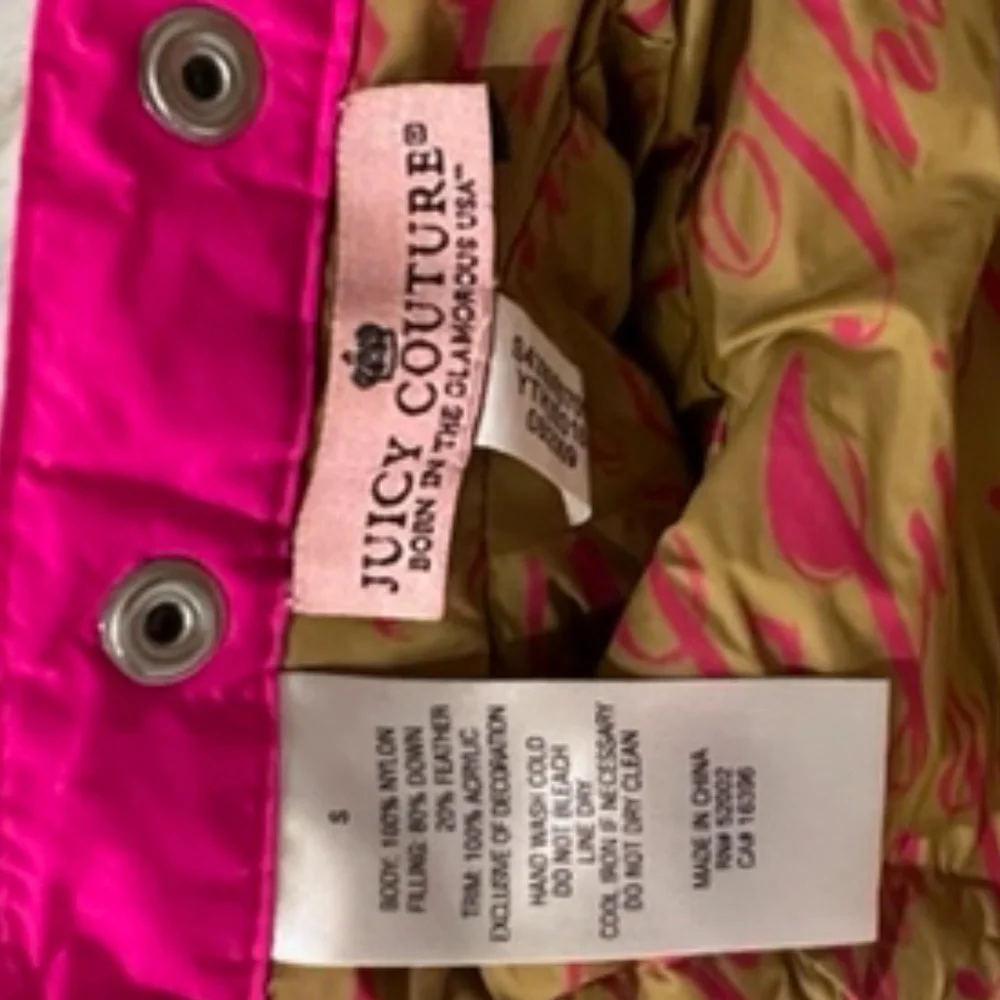 🎀 Juicy Couture Doggy Ski Coat 🎀